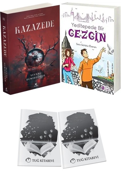 Yeditepede Bir Gezgin ve Pukka Yayınları Kazazede 3 Şevval Demirdöğer 2li Set + Hediyeli