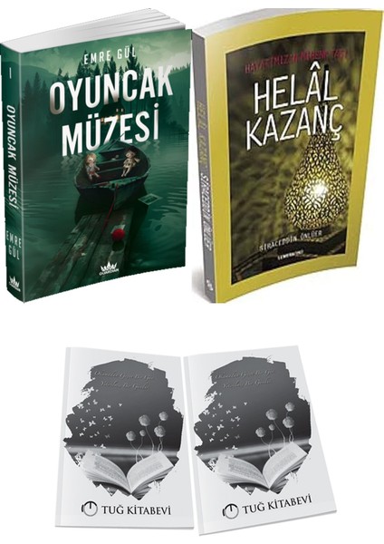 Hayatımızın Mihenk Taşı Helal Kazanç ve Guardian Yayınları Oyuncak Müzesi Emre Gül 2li Set + Hediyeli