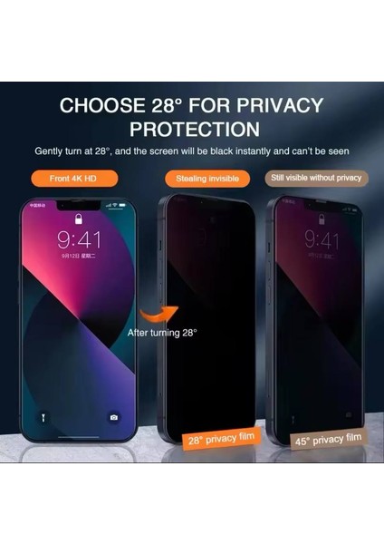 Apple Iphone 12 Pro Max Privacy Cam Hayalet Ekran Koruyucu .