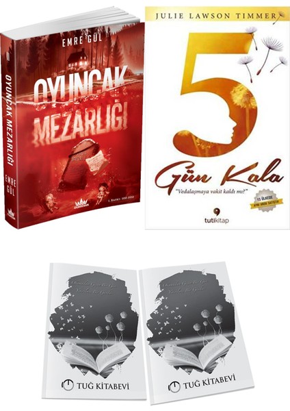 5 Gün Kala ve Guardian Yayınları Oyuncak Mezarlığı Emre Gül 2li Set + Hediyeli