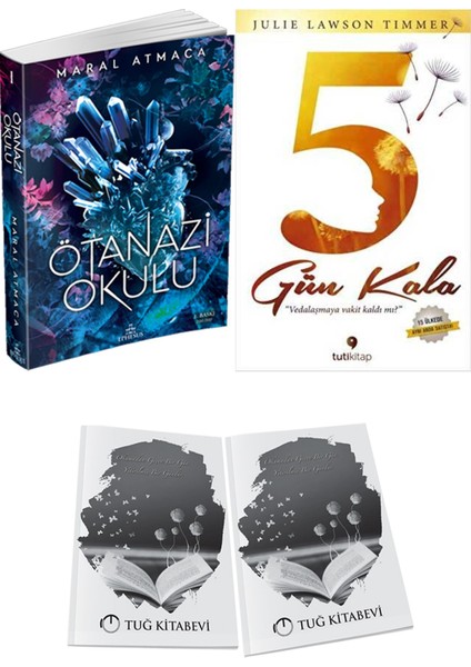 5 Gün Kala ve Ephesus Yayınları Ötanazi Okulu 1 Maral Atmaca 2li Set + Hediyeli