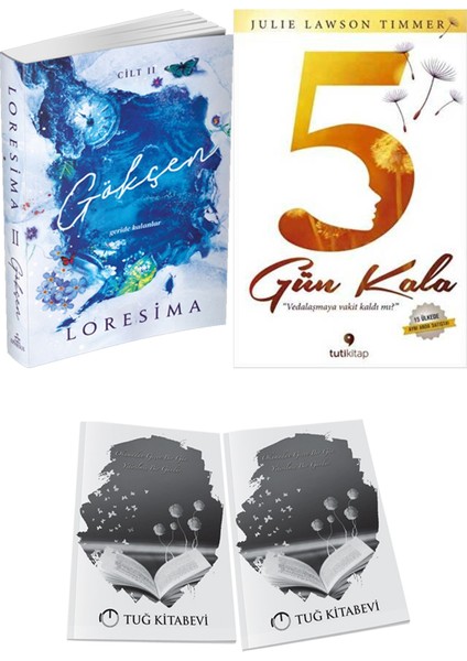 5 Gün Kala ve Ephesus Yayınları Gökçen 2 Loresima 2li Set + Hediyeli