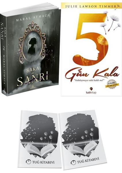 5 Gün Kala ve Ephesus Yayınları Saka ve Sanrı 2 Maral Atmaca 2li Set + Hediyeli