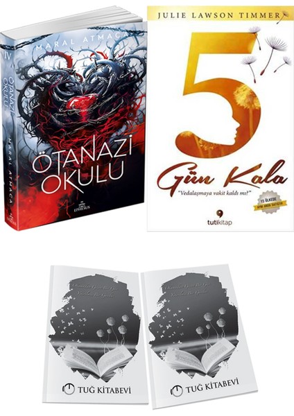 5 Gün Kala ve Ephesus Yayınları Ötanazi Okulu 4 Maral Atmaca 2li Set + Hediyeli