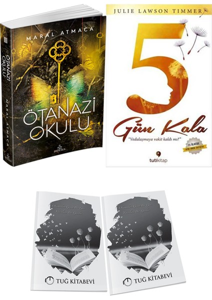 5 Gün Kala ve Ephesus Yayınları Ötanazi Okulu 3 Maral Atmaca 2li Set + Hediyeli