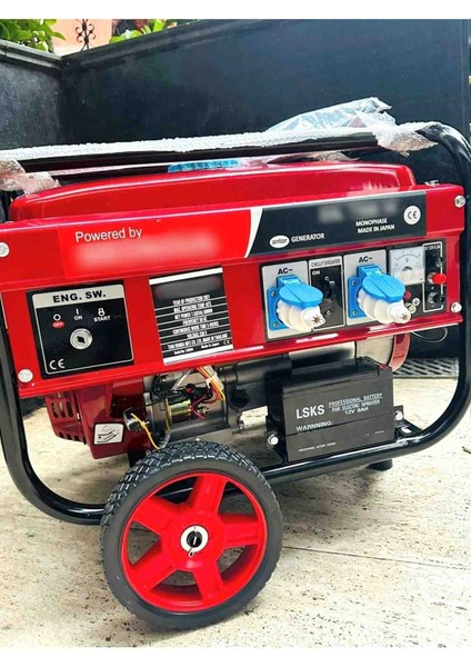 İyisi Yok 3.5 Kw Marşlı ve Ipli Benzinli Jeneratör Tekerlekli Sınıfının En Iyisi fiyatları