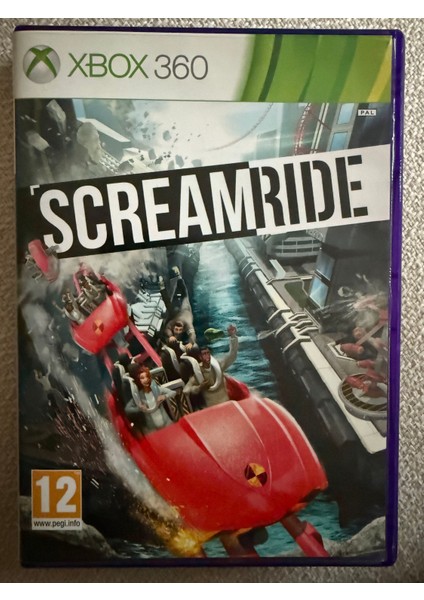 Xbox 360 Kinect Screamride Scream Ride ( Kamera Destekli Oyun )