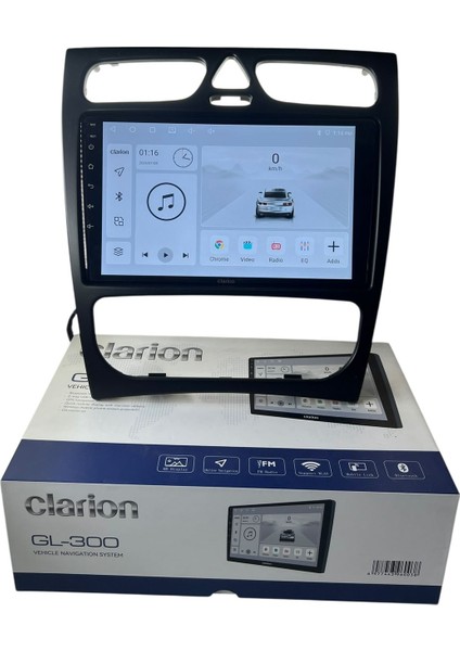 Mercedes W203-W209 Clarion 4-64 Tam Profesyonel Oem Multimedia (Orj)