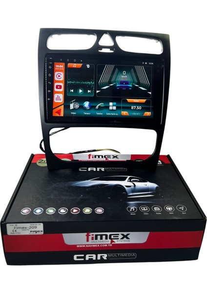 Mercedes W203-W209 Fimex 4-64 (Fanlı) Dspli Pro Oem Multimedia