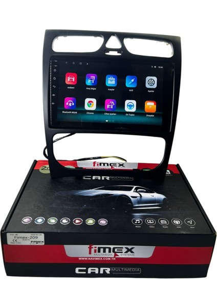 Mercedes W203-W209 Fimex 4-64 (Fanlı) Dspli Pro Oem Multimedia modelleri