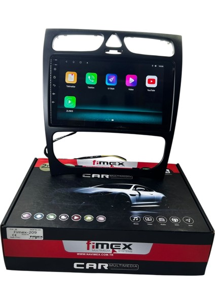 Mercedes W203-W209 Fimex 4-64 (Fanlı) Dspli Pro Oem Multimedia indirimleri