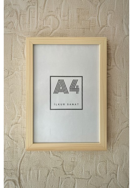 A4 Boyutunda (21X30) Çerçeve