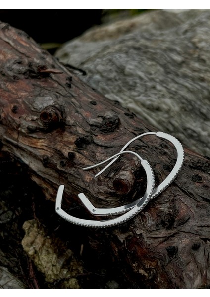 Heart Gümüş Küpe modelleri