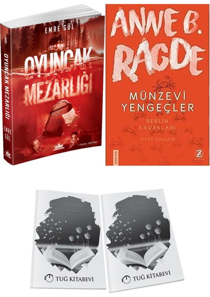 Münzevi Yengeçler ve Guardian Yayınları Oyuncak Mezarlığı Emre Gül 2li Set + Hediyeli