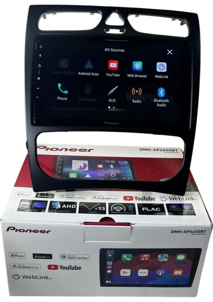 Mercedes W203-W209 Pioneer 4-64 Tam Profesyonel Oem Multimedia modelleri