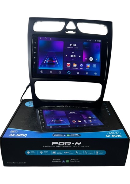Mercedes W203-W209 Forx 6-128 Tam Profesyonel Oem Multimedia