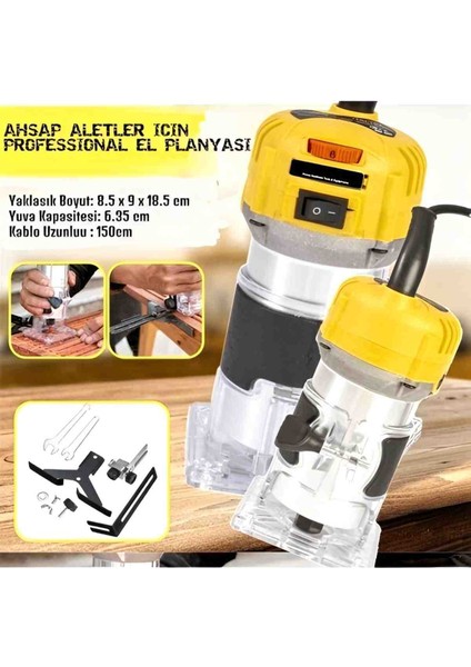6 mm Dik Traşlama Freze Makinası