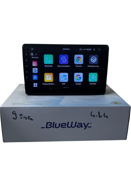 Mercedes Vito (W203-209) Blueway 4-64 Profesyonel Oem Multimedia fiyatları