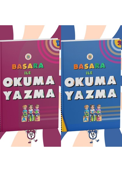 Basara yöntemi Ile Okuma Yazma 1-2 kitabı