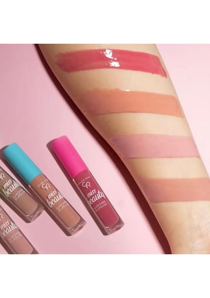 Miss Beauty Dudak Parlatıcısı -3D Lipgloss No: 03 Soft Peach