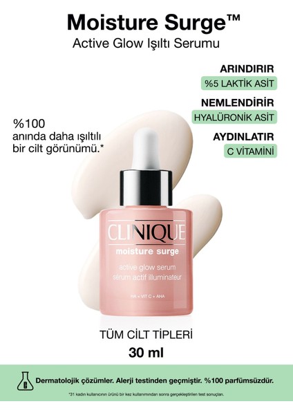 Moisture Surge™ Tanışma Seti - Işıltılı Serum 30ML, Nemlendirici Yüz Kremi 15ML | Hyalüronik Asit fiyatları