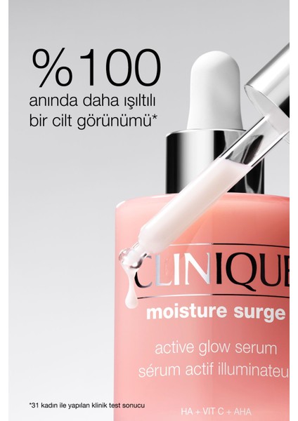 Moisture Surge™ Tanışma Seti - Işıltılı Serum 30ML, Nemlendirici Yüz Kremi 15ML | Hyalüronik Asit modelleri