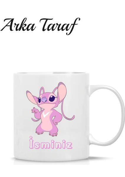 Angel Stitch Temalı Kişiye Özel Kupa Bardak fiyatları