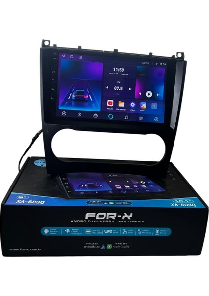 Mercedes C (W203) Forx 6-128 Tam Profesyonel Oem Multimedia