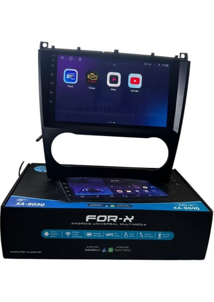 Mercedes C (W203) Forx 6-128 Tam Profesyonel Oem Multimedia fırsatları