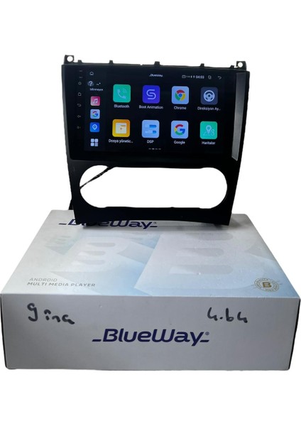 Mercedes C (W203) Blueway 4-64 Profesyonel Oem Multimedia fiyatları