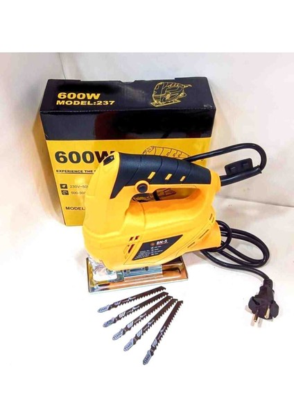 İyisi Yok Metal Şanzuman 6 Kademe Devirli Otomatik Dekupaj Testere Kutulu Sarı