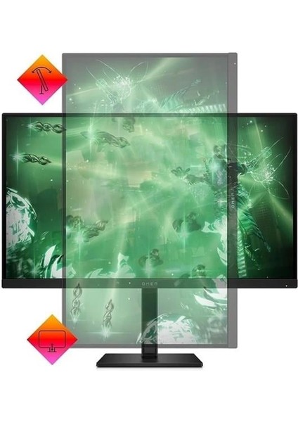 27" IPS Omen 780H4E9 1ms 165HZ Hdmı-Dp Pıvot Gamıng Monitör 2560X1440 modelleri
