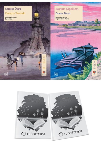 Gölgeye Övgü ve Soytarı Çiçekleri 2li Set + Hediyeli