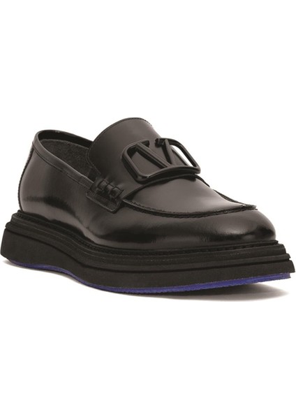 C22805 Erkek Loafer Ayakkabı - Siyah Rugan fiyatları