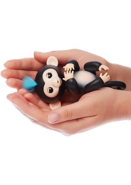Fingerlings Interaktif Bebek Maymun – Dokunmatik Refleksli Işıklı ve Sesli Geliştirici Oyuncak Siyah modelleri