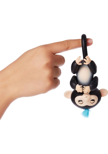 Fingerlings Interaktif Bebek Maymun – Dokunmatik Refleksli Işıklı ve Sesli Geliştirici Oyuncak Siyah fırsatları