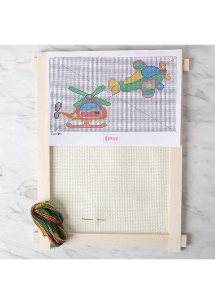 Büro Ev Ofis Hobi Dikiş Atölyesi Için Uçak Stil Etamin Işleme Panosu Kiti