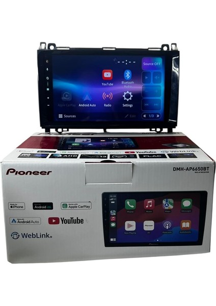 Mercedes Sprinter-Ww Crafter Pioneer 4-64 Tam Profesyonel Oem Multimedia