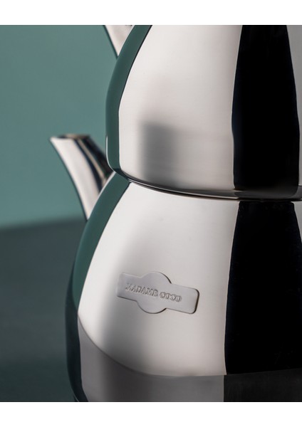 Monreale Çaydanlık Takımı - Çelik - Orta Boy modelleri