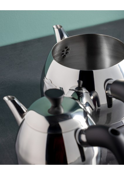 Monreale Çaydanlık Takımı - Çelik - Orta Boy indirimleri