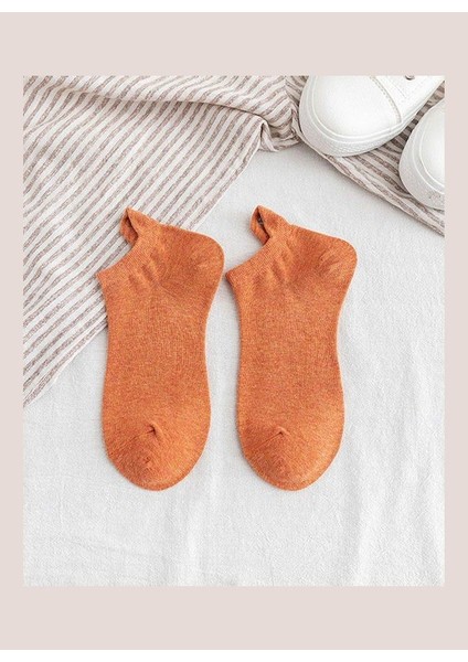 10'lu Soft Renkli Patik Ekonomik Paket Unisex Kısa Spor Sneakers Çorap fırsatları