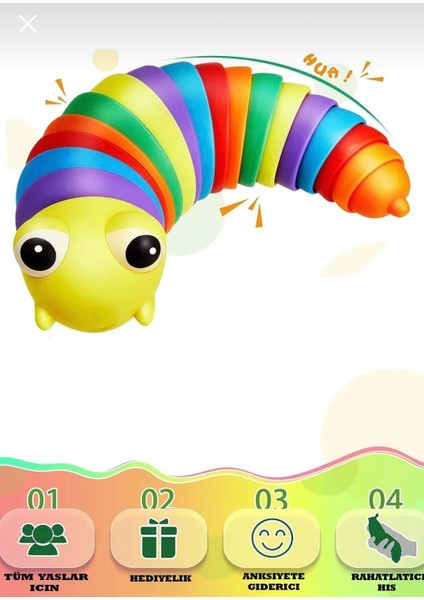 Kayyum Sevimli Eğitici Tırtıl 2310