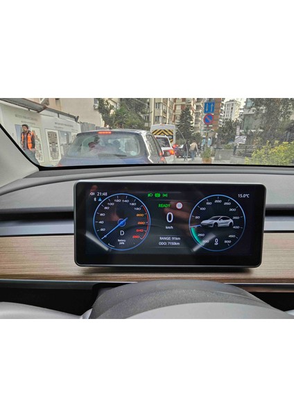Tesla Model Y 8,8inch Ön Bilgi Ekranı Carplay Ön Kamera modelleri