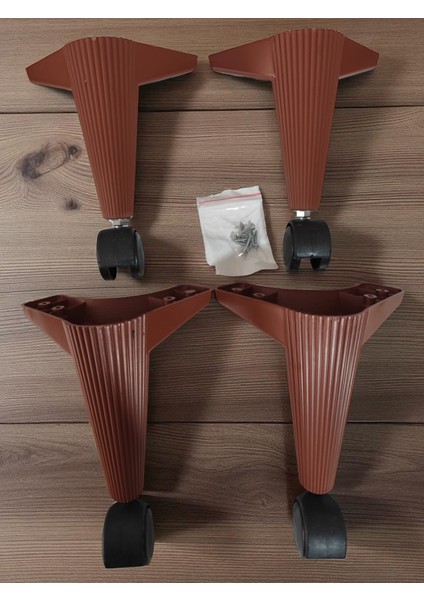 Tekerlekli Sehpa Masa Ayağı,akıllı Sehpa Ayağı, Sihirli Sehpa Ayağı Siyah 4 Adet 360 Derece 20 cm fırsatları