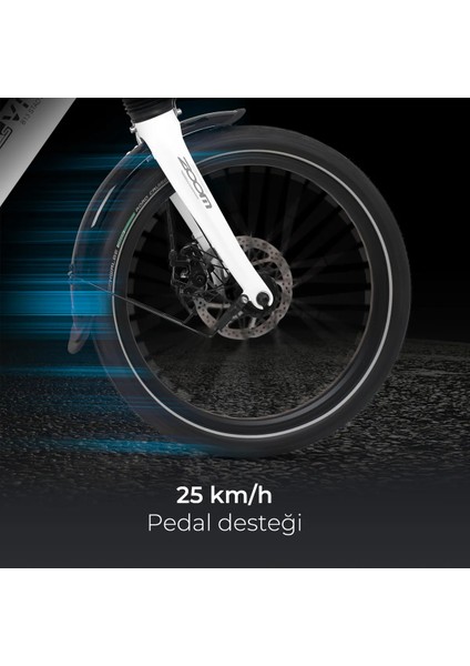 Katlanabilir Elektrikli Bisiklet B13 | Pedelec Beyaz | Güçlü 36V 11.5AH 45NM |samsung Batarya | 20" fırsatları