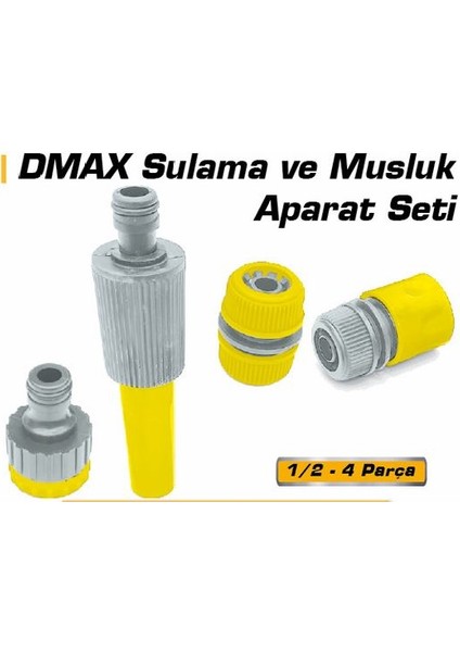 DMX4278 Sulama ve Musluk Aparat Setı 1/2 - 4 Parça
