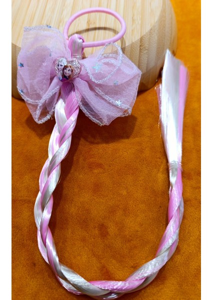 Renkli Lastikli Çocuk Saçı