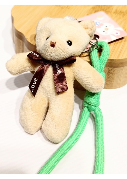 Peluş Ayıcıklı Gösterişli Anahtarlık