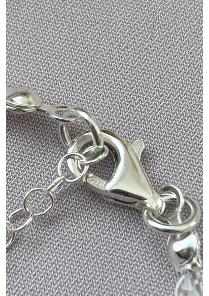 6 mm Hakiki Oniks Doğaltaş 925 Ayar Gümüş Kadın Kolye indirimleri