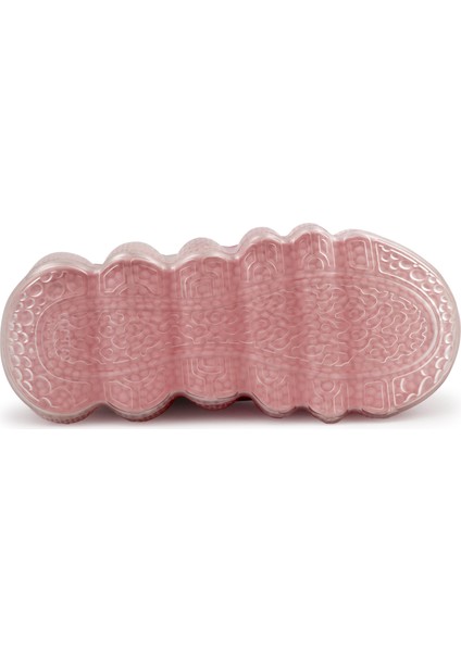 Edi Pudra Lastikli Ortopedik Şeffaf Taban Kız Çocuk Spor Bot indirimleri